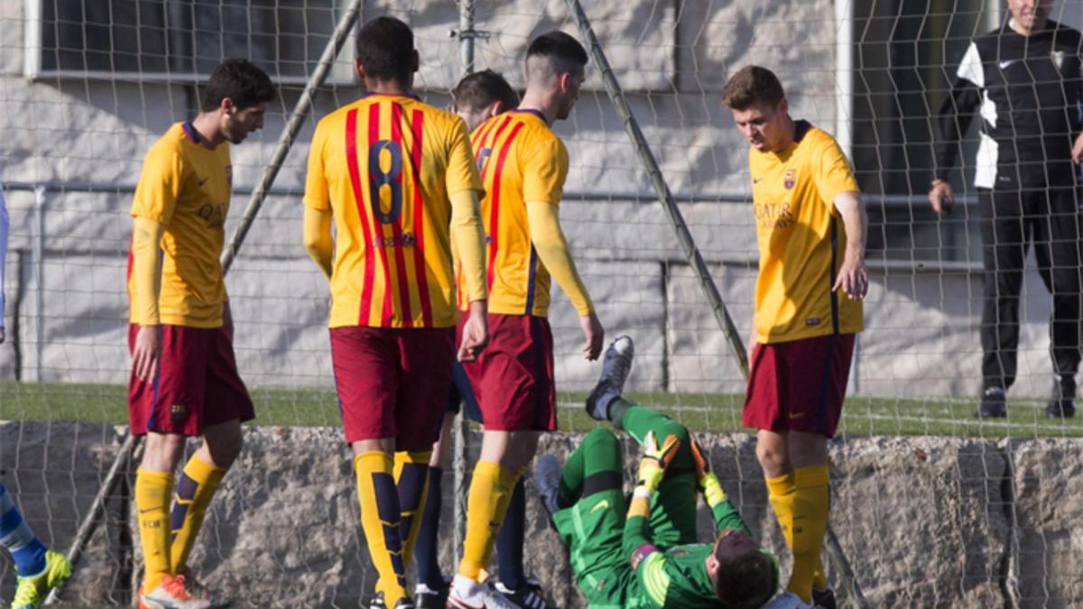 Adrián Ortolá se ha lesionado este domingo en Badalona