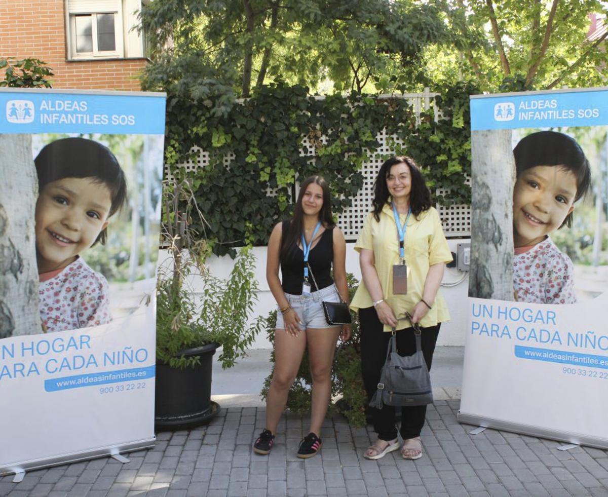 Celia Lorenzo Carbajo, en su participación del acto en Madrid. | CEDIDA