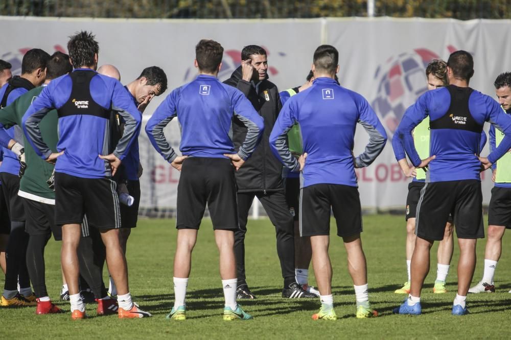 Entrenamiento del Real Oviedo