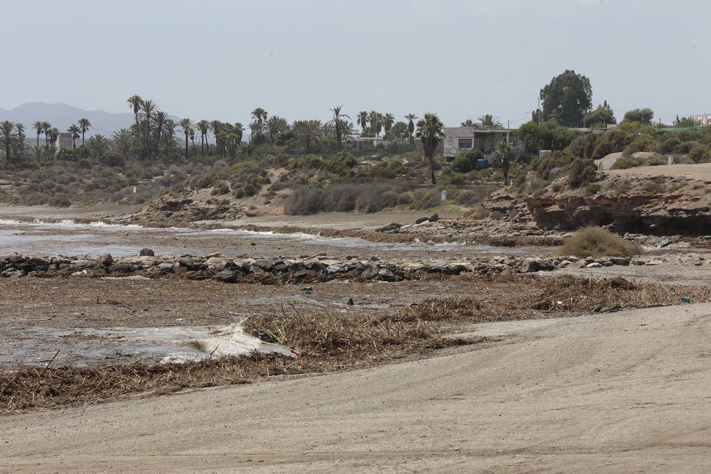 Estas son las imágenes que deja la DANA a su paso por Águilas