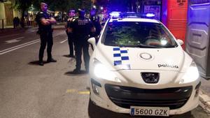 Dispositivo policial de seguridad activado por la Baixada de lÀliga de Tarragona en 2024.