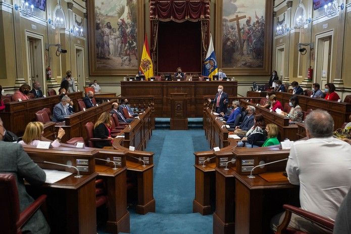 Pleno del Parlamento de Canarias (8/6/21)