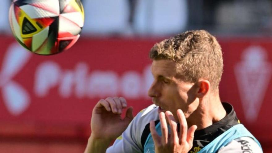 Alberto González durante un entrenamiento. | PRENSA REAL MURCIA