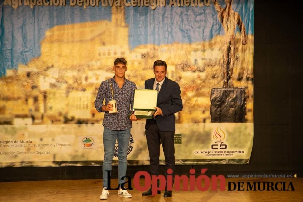 Gala de premios al Deporte murciano en Cehegín