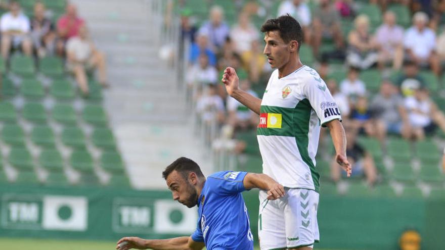 Pere Milla, durante el encuentro frente al Fuenlabrada