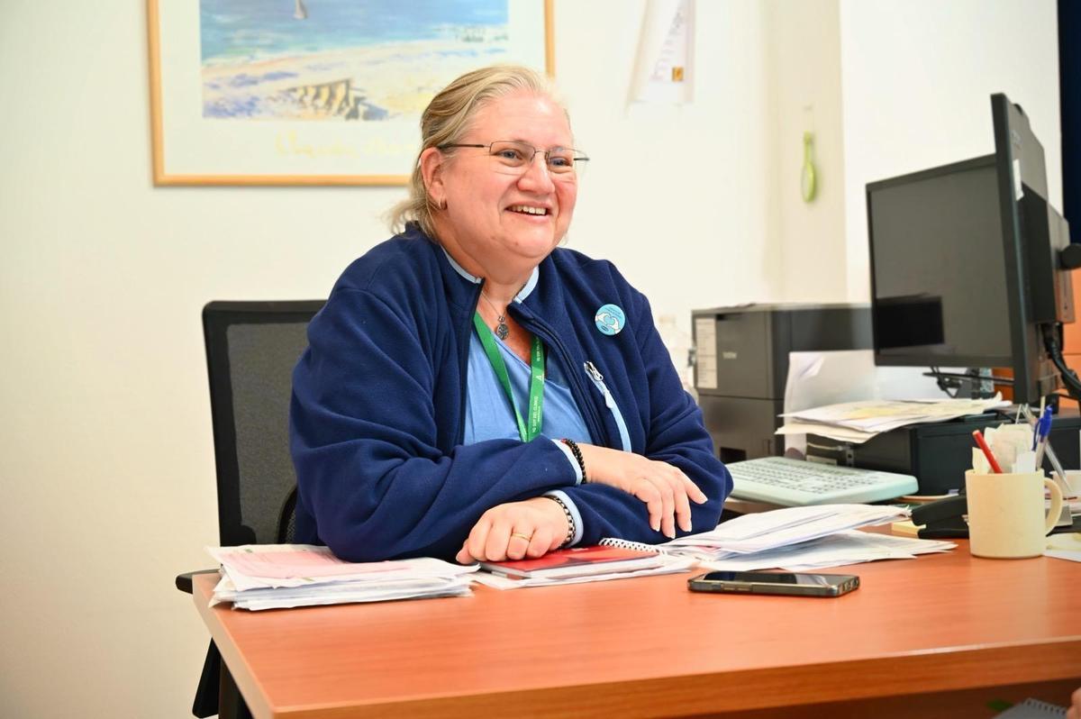 Isabel Márquez, supervisora de enfermería de Medicina Interna