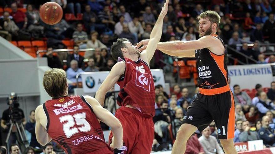 El CAI Zaragoza planta cara al invicto Valencia (76-84)