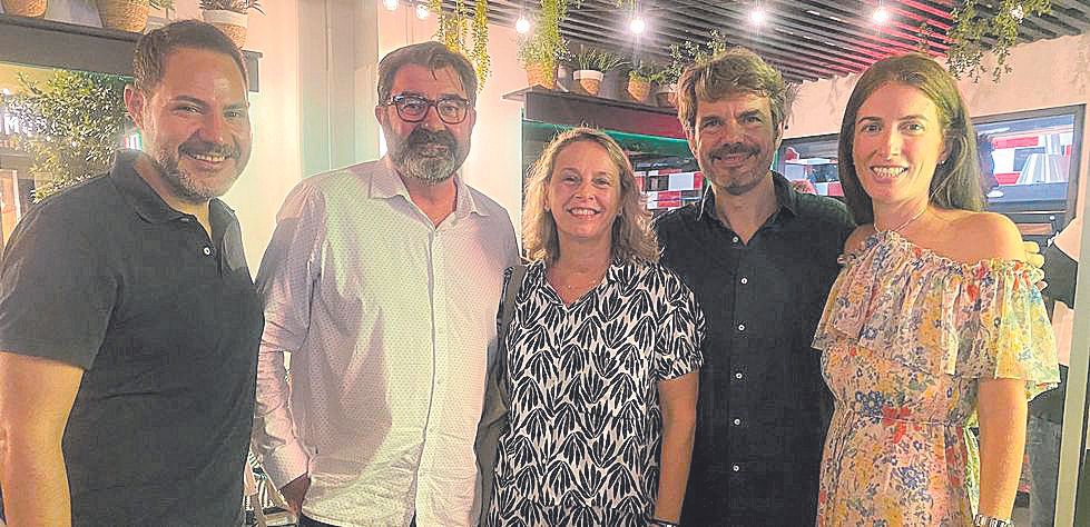 José Planas, Toni Maura, María Dulce García, Marc Pérez-Ribas e Isabel Crespí.