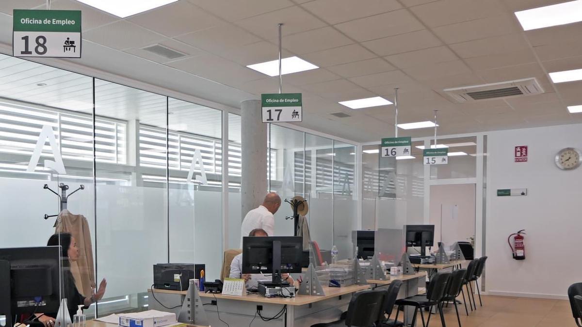 Las instalaciones de la nueva oficina de empleo de Antequera.
