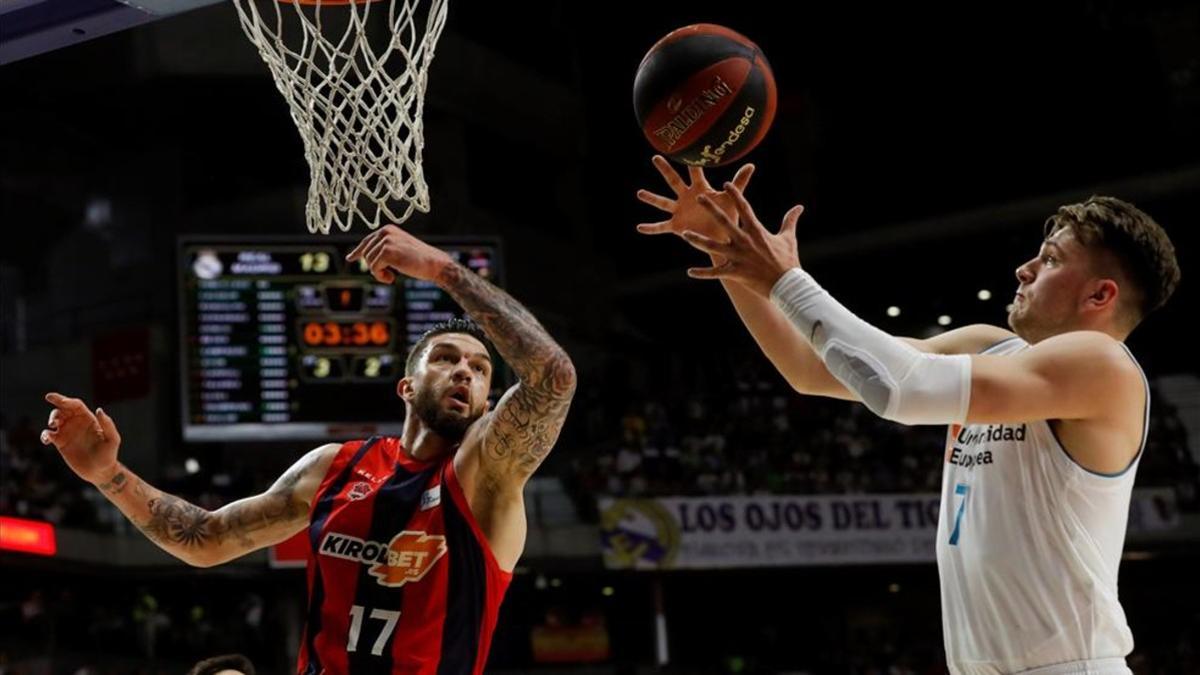 El Madrid topó con el muro del Baskonia