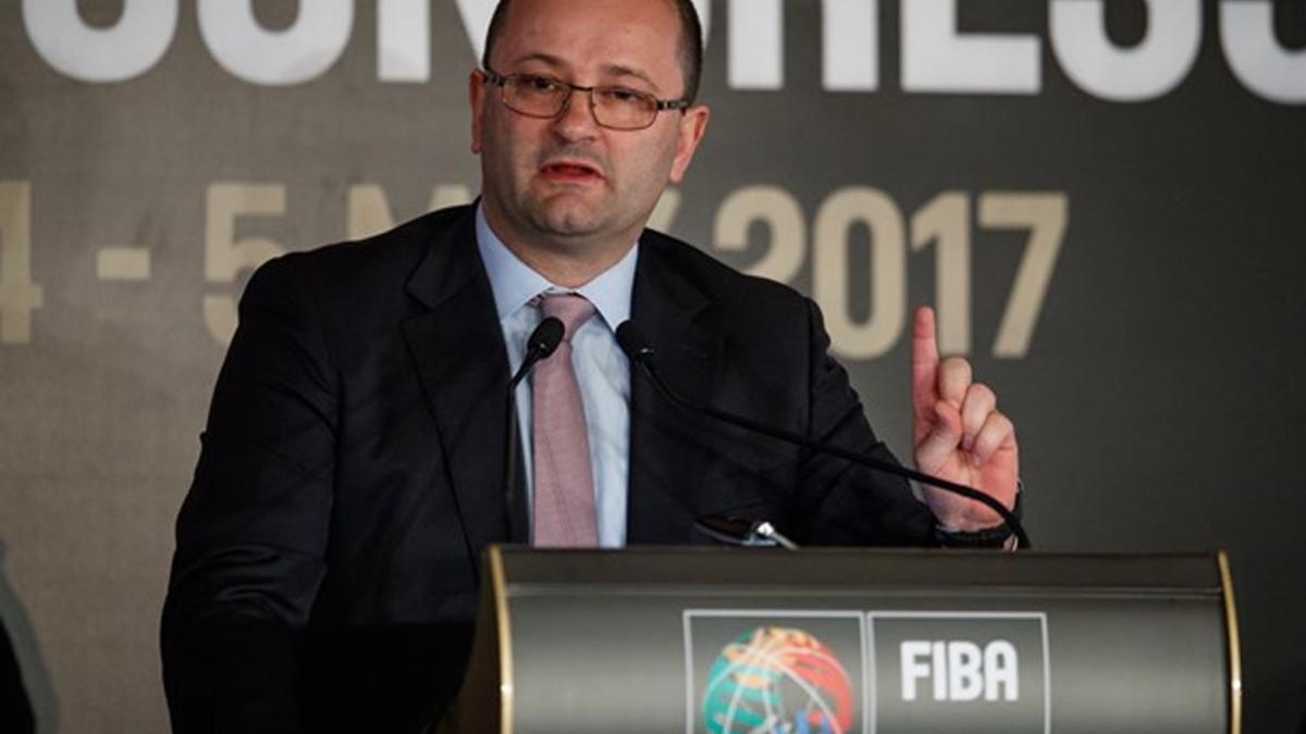 Patrick Baumann, presidente de la FIBA