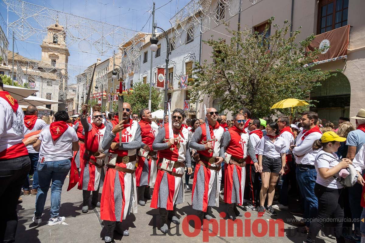 Moros y Cristianos en la mañana del dos de mayo en Caravaca