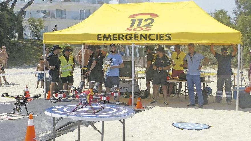 Aplicación de drones a la vigilancia de playas