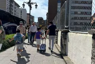 Normalidad en los colegios asturianos en el día después del "cero eléctrico"