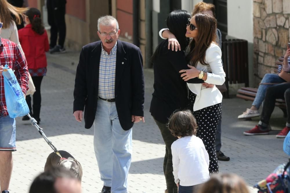 Paula Echevarría se deja ver en Candás