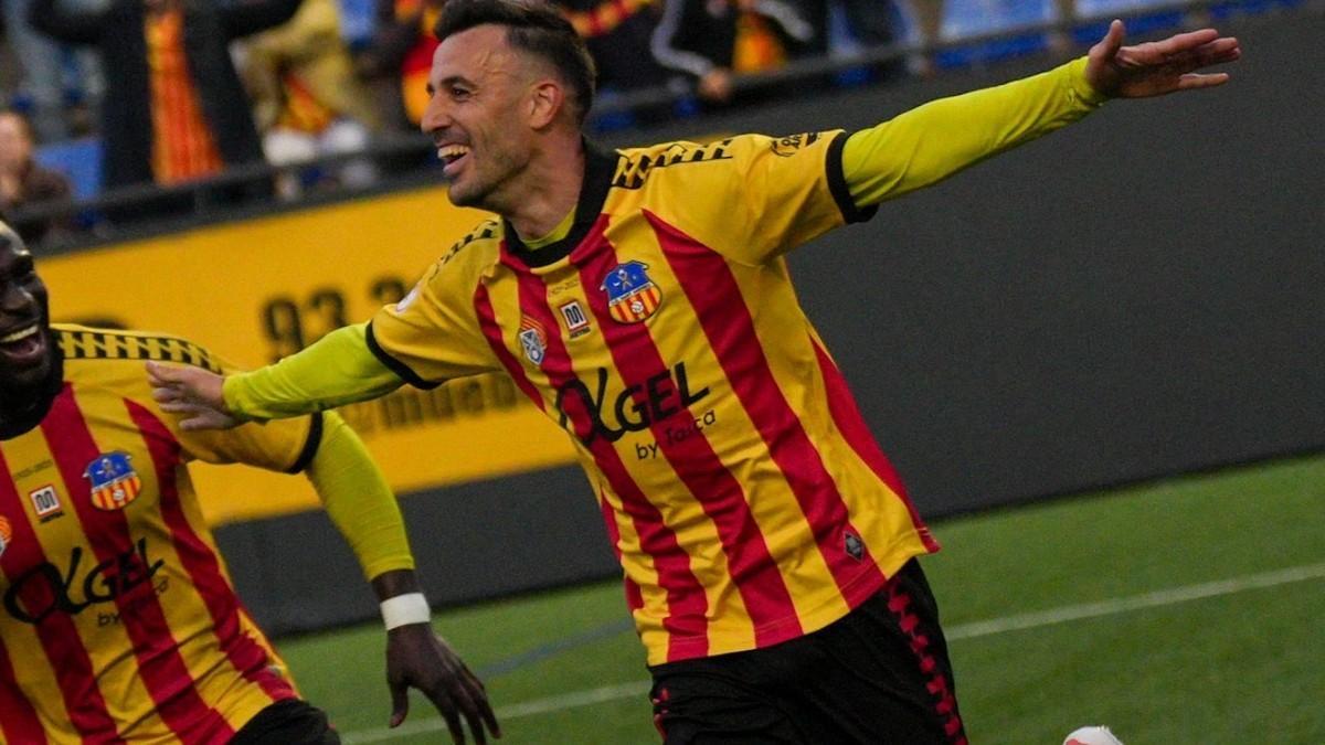 Pau Darbra, autor del primer gol