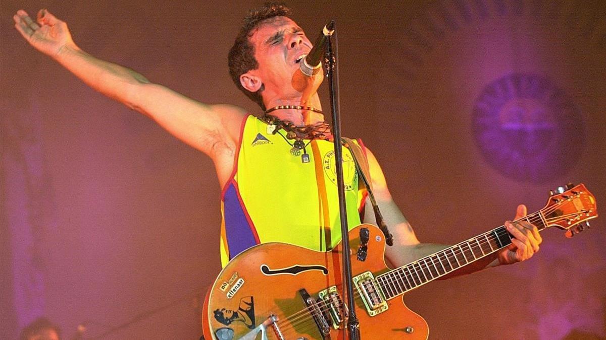 Manu Chao, líder de Mano Negra.