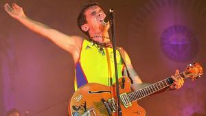 Manu Chao, líder de Mano Negra. 