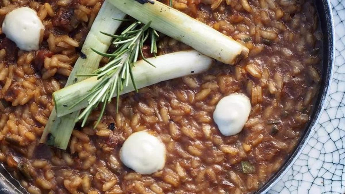 Arroz meloso del restaurante Xiroi