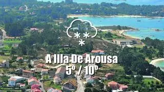 El tiempo en A Illa de Arousa: previsión meteorológica para hoy, viernes 23 de enero