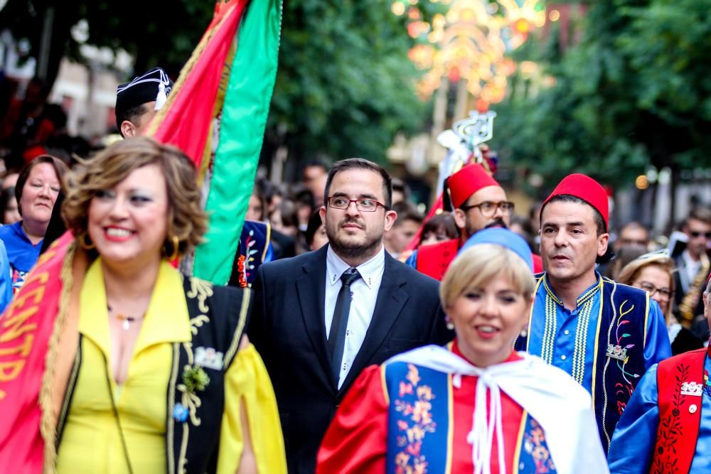 Inicio de las fiestas de Moros y Cristianos de Elda