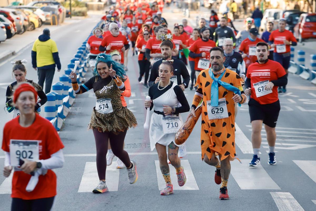 Celebración de la carrera popular de la San Silvestre de la Palma Palmilla