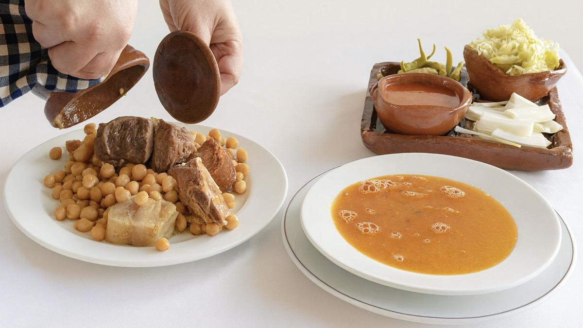 El cocido de La Nueva Cañada.