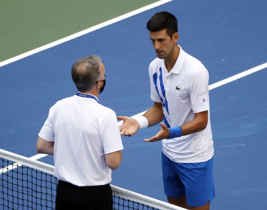 Las disculpas y la descalificación de Djokovic