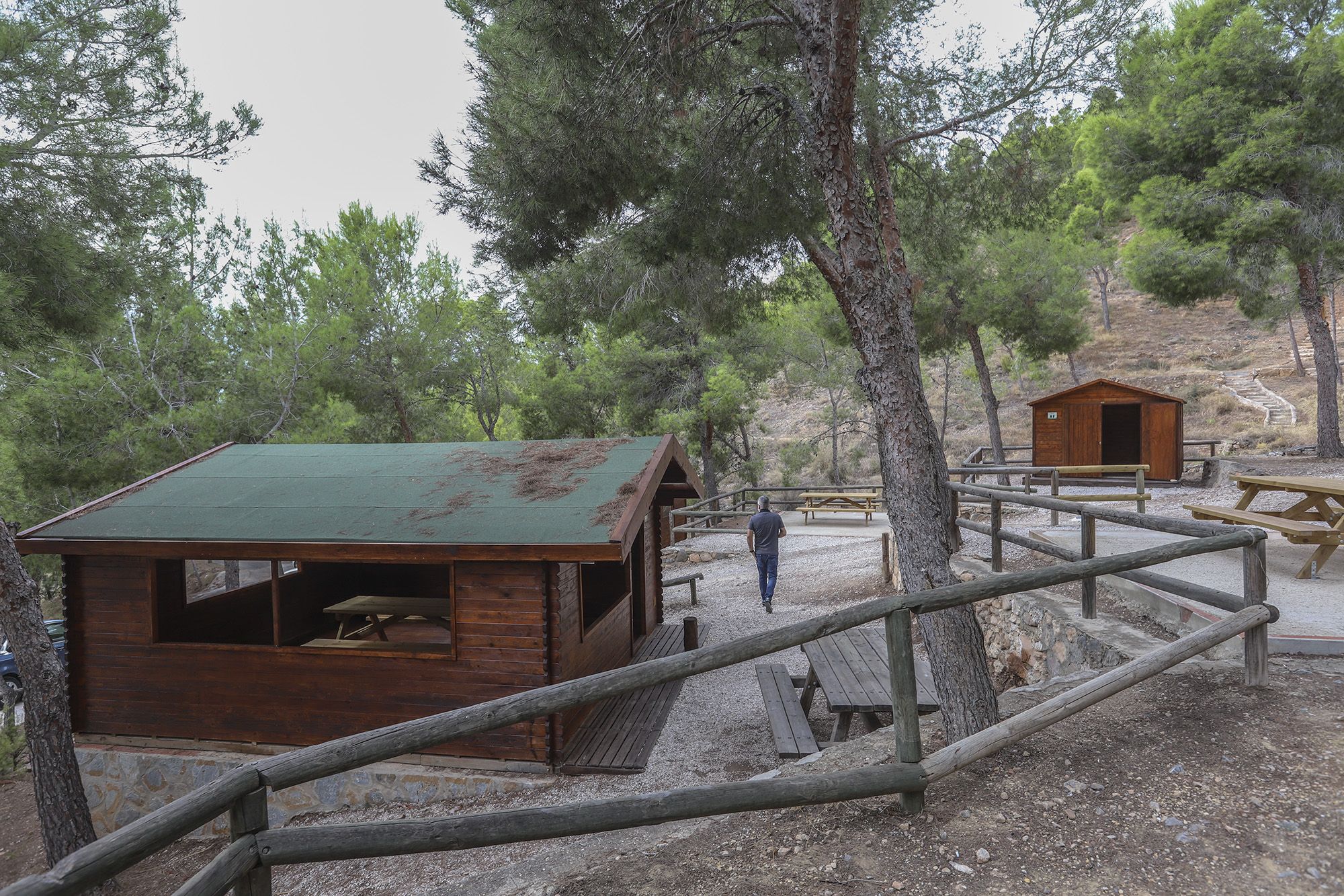 Rehabilitan el área recreativa de San Cristóbal en Pinar de Bonanza (Orihuela)