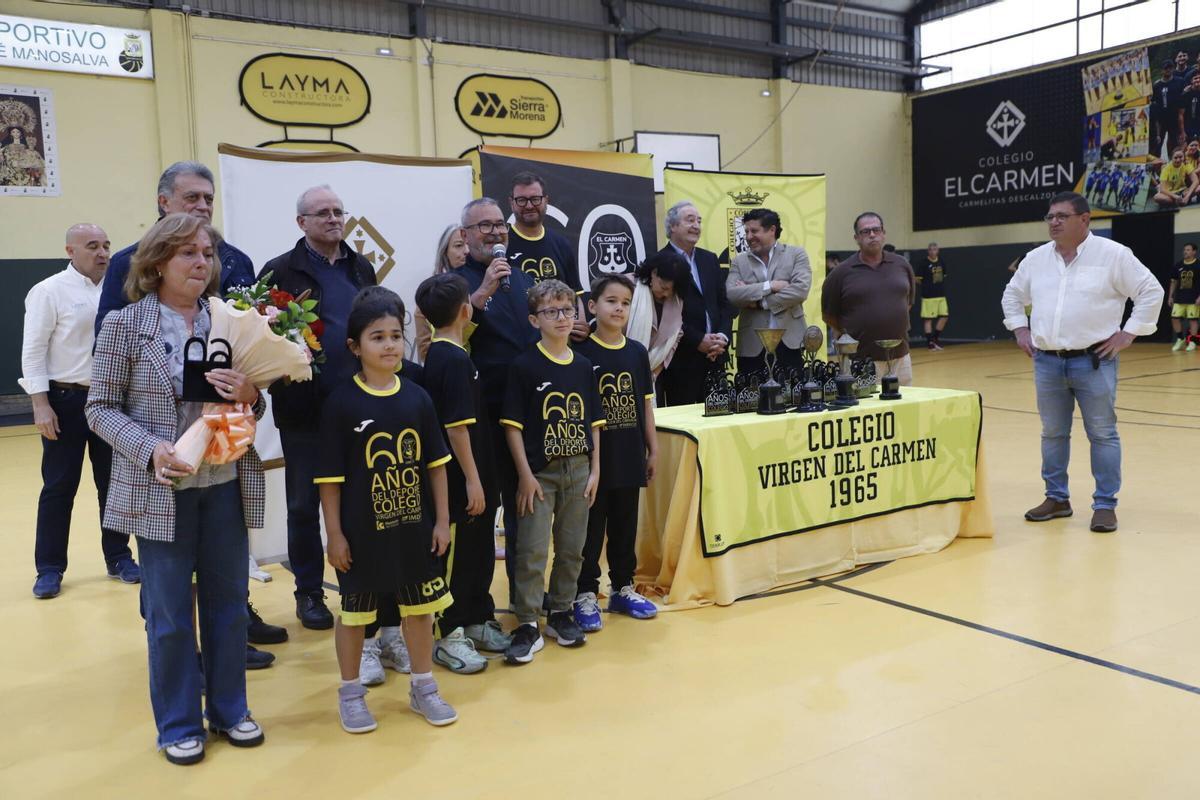 La celebración de los 60 años de deporte en el Colegio Virgen del Carmen, en imágenes La celebración de los 60 años de deporte en el Colegio Virgen del Carmen, en imágenes