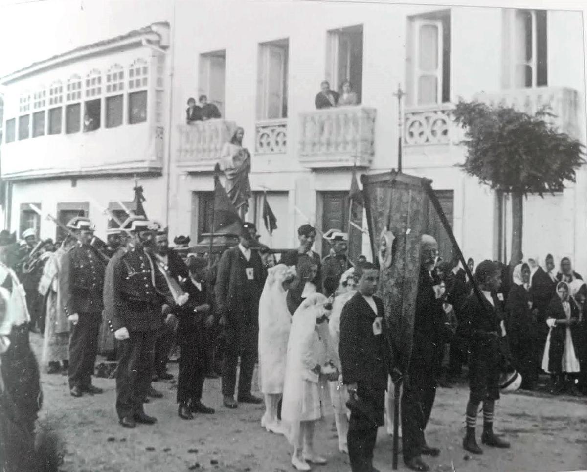 A presenza da Garda Civil no municipio de Lalín