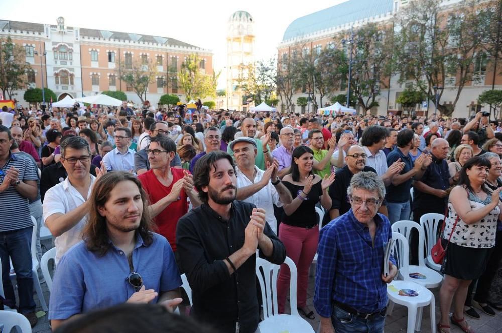 Mitin de Íñigo Errejón en Murcia