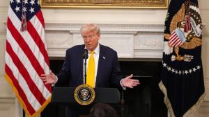 El presiente estadounidense, Donald Trump.