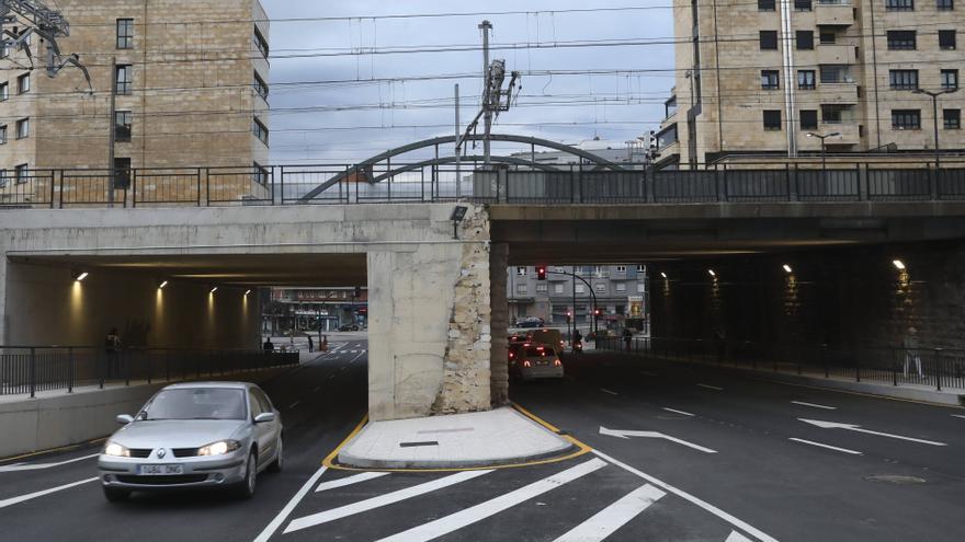 Los vecinos de Ciudad Naranco dan el &quot;más que sobresaliente&quot; al túnel de Nicolás Soria