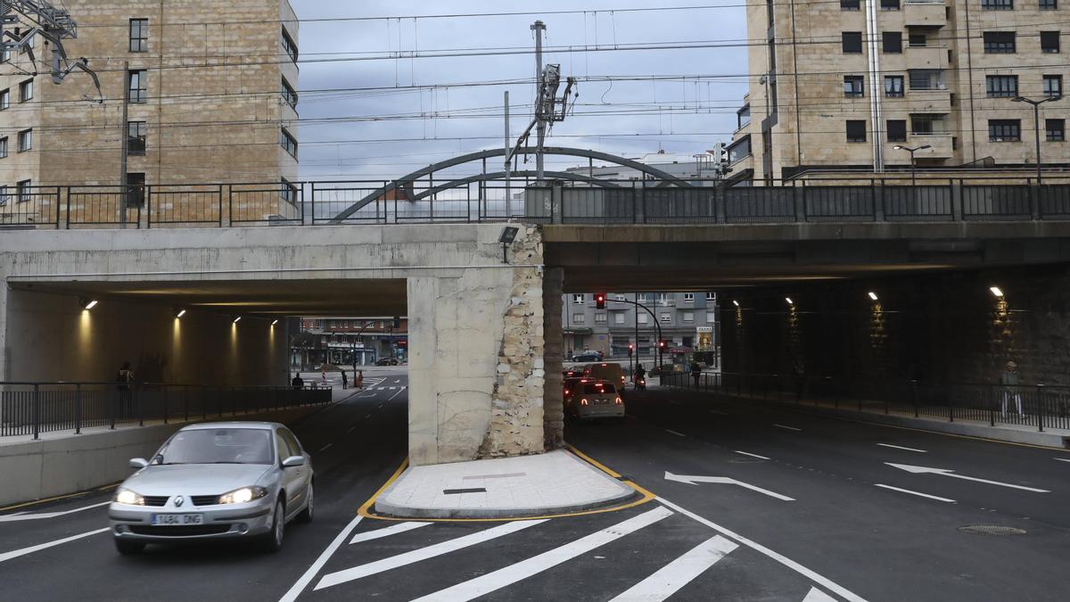 Los vecinos de Ciudad Naranco dan el "más que sobresaliente" al túnel de Nicolás Soria