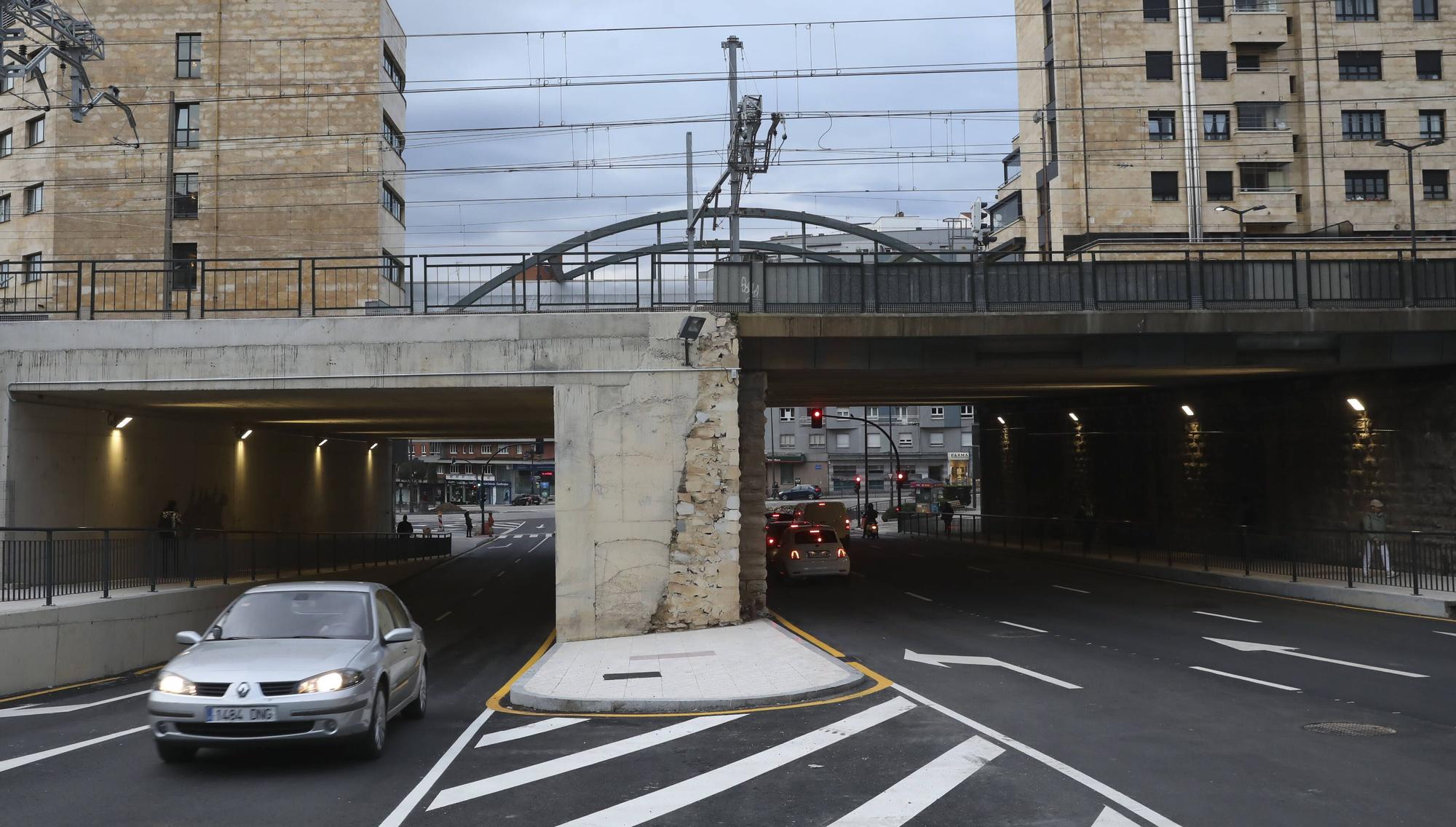 Los vecinos de Ciudad Naranco dan el &quot;más que sobresaliente&quot; al túnel de Nicolás Soria