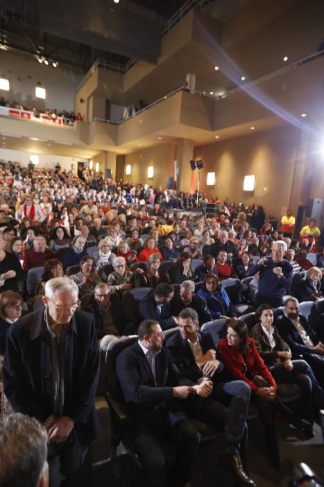 Mitín de Pedro Sánchez en Gijón