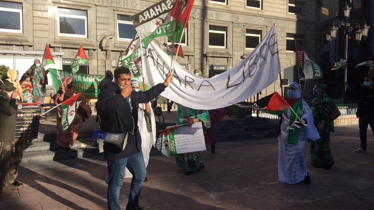 Los activistas saharahuis piden el fin de la ocupación y la guerra con Marruecos