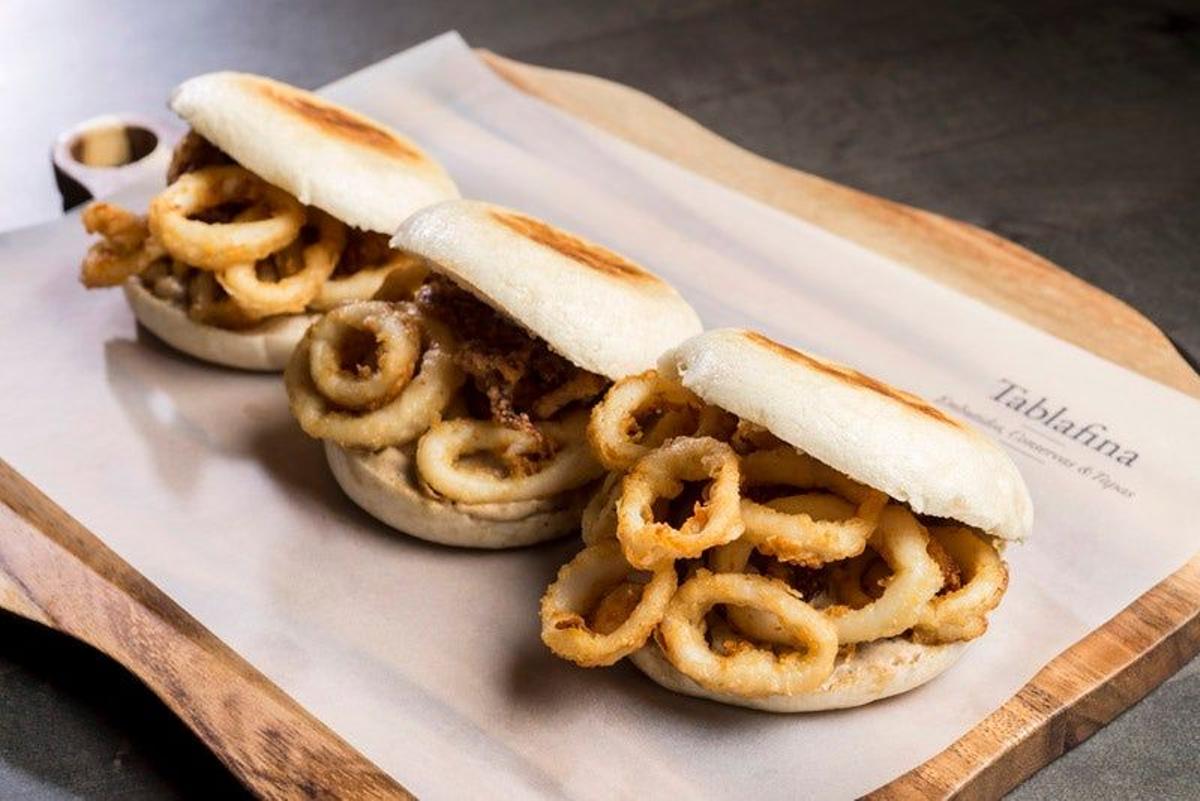 Tablafina, bocata de calamares