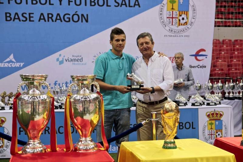 Fotogalería: Entrega de premios en la Gala del Fútbol de Aragón