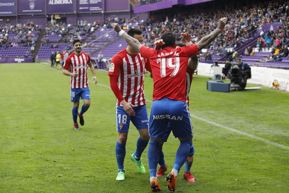 Valladolid - Sporting, en imágenes