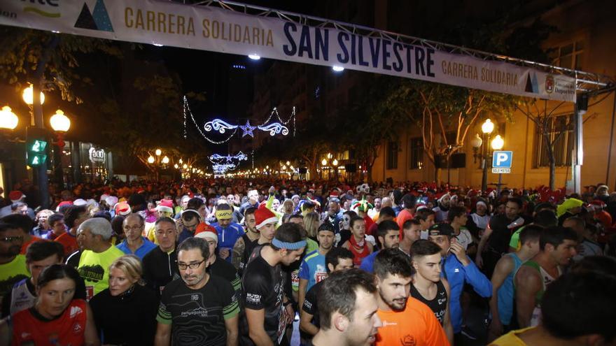 Instante de la salida de la carrera el pasado año