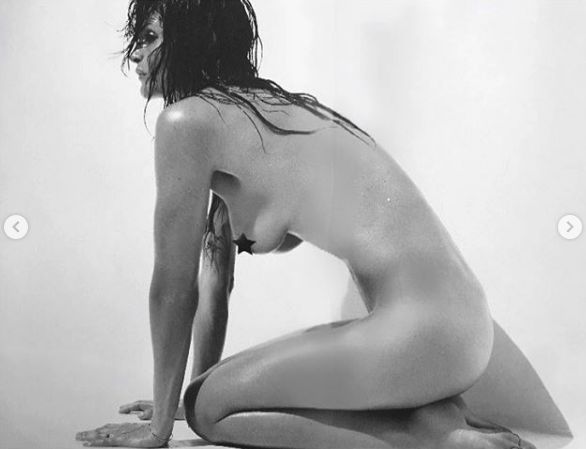 El desnudo para Instagram de Helana Christensen