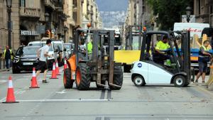 L’Ajuntament de Barcelona admet que ara es triga el doble que abans a recórrer la Via Laietana amb cotxe