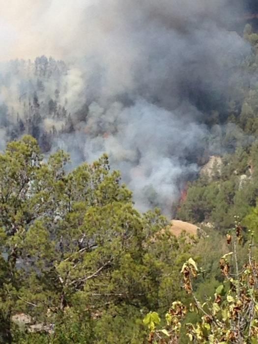 Incendi a Artés