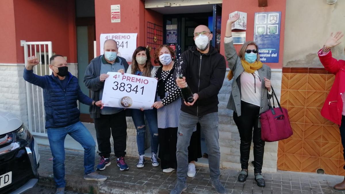 Premiats a Faura amb el tercer premi de la Loteria de Nadal