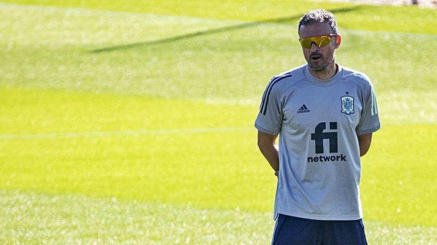 Novedades en la alineación de Luis Enrique para medirse a Suiza