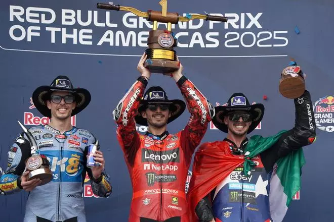La carrera del GP de Las Américas de MotoGP, en imágenes