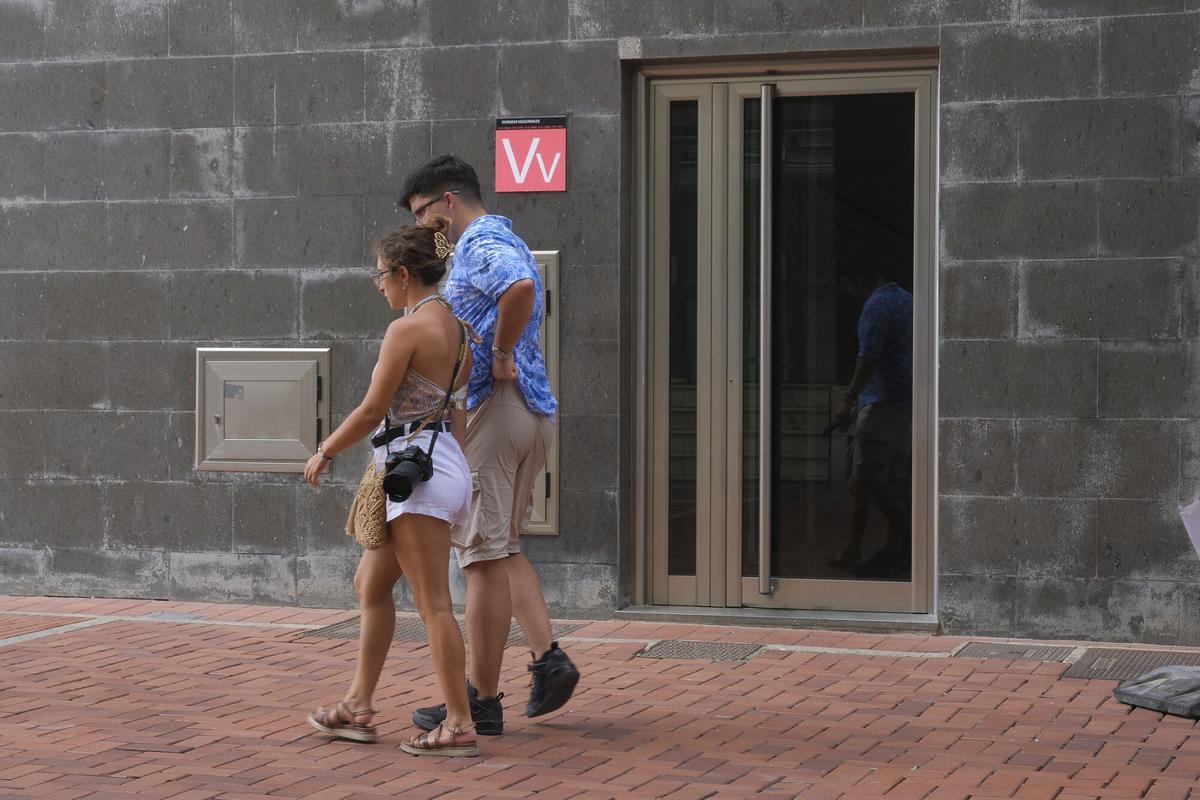 Viviendas vacacionales en la zona de Las Canteras.