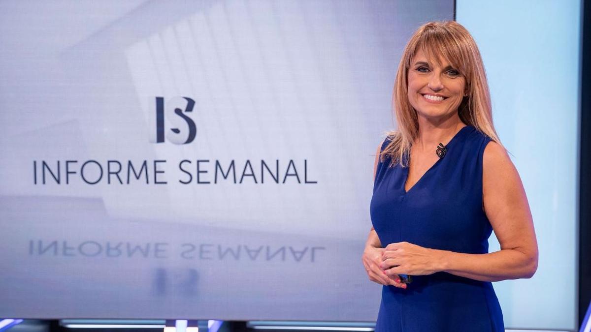 Lourdes Maldonado, presentadora de Informe Semanal.